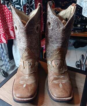 Ranger Square Toe Western Cowboy Boots